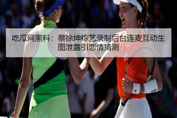吃瓜网黑料：蔡徐坤综艺录制后台连麦互动生图泄露引恋情猜测